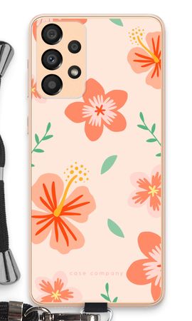 Tropical Pink Flowers