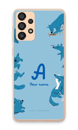 Playful Dogs Monogram