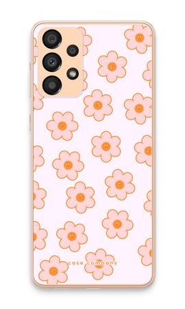 Pink Smiley Flower