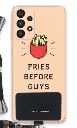 Fries before guys