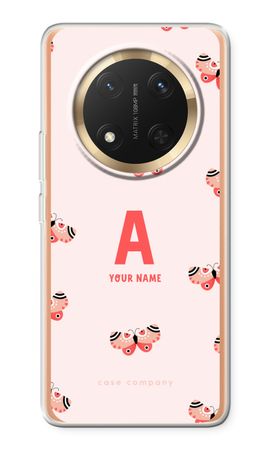 Rosy Butterflies Monogram