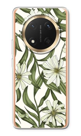 White flower pattern