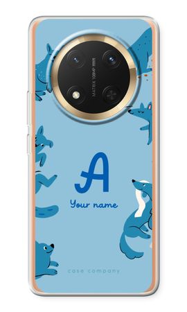 Playful Dogs Monogram