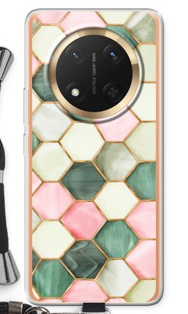 Hexagones en vitrail