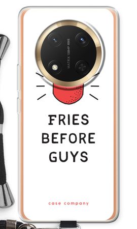 Fries before guys