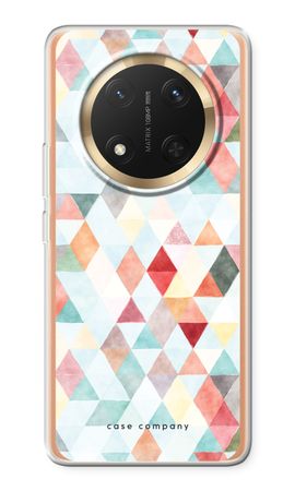 Coloured triangles pastel