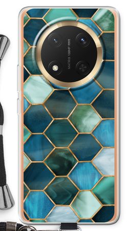 Hexagons in stained glass