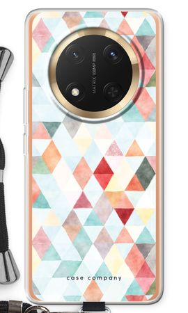 Coloured triangles pastel