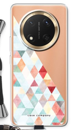 Coloured triangles pastel