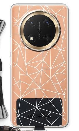 Geometric lines white