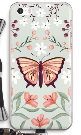 Butterfly in a floral world