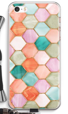 Hexagons in stained glass