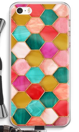 Hexagons in stained glass