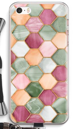 Hexagons in stained glass