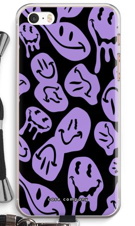 Melting Smiley - Purple