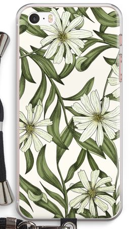 White flower pattern