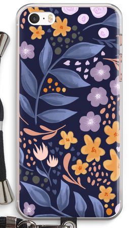 Flowers with blue leaves