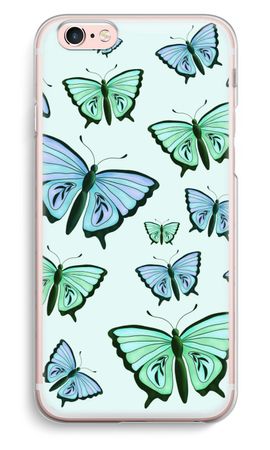 Blue & Green Butterflies