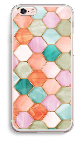 Hexagons in stained glass