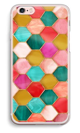 Hexagons in stained glass