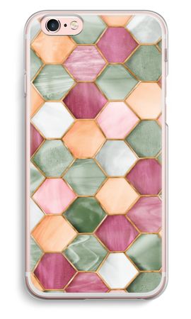 Hexagons in stained glass