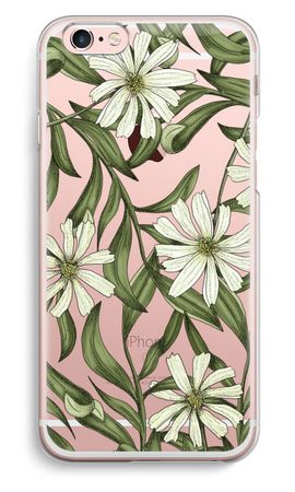 White flower pattern