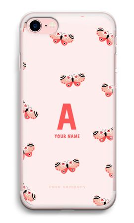 Rosy Butterflies Monogram