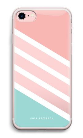 Pastellfarbene Streifen