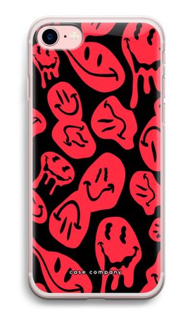 Schmelzender Smiley - Rot