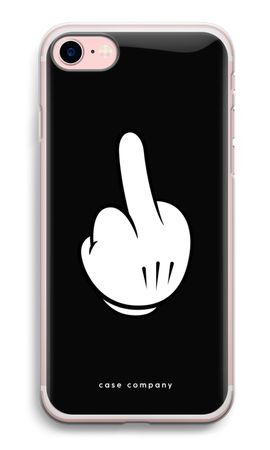 Mittelfinger schwarz