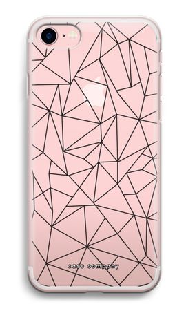 Schwarze geometrische Linien