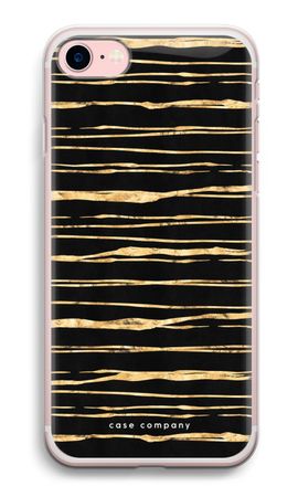 Goldfarbene Streifen