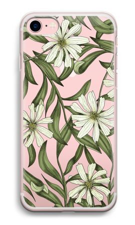 White flower pattern