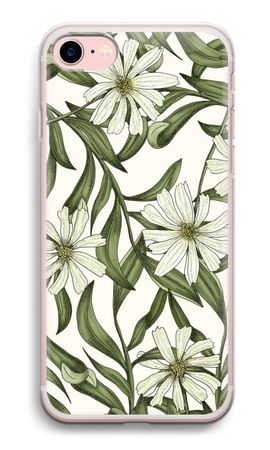 White flower pattern