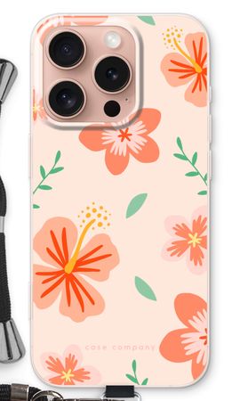 Tropical Pink Flowers