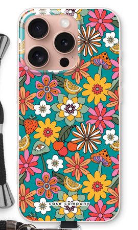 Retro Flowers N°2 - Blue