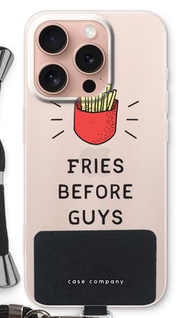 Fries before guys