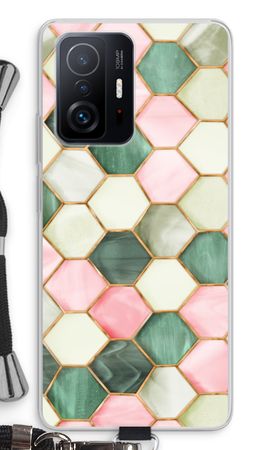Hexagons in stained glass