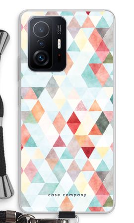 Coloured triangles pastel