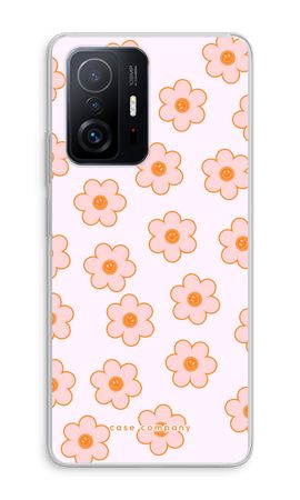 Pink Smiley Flower