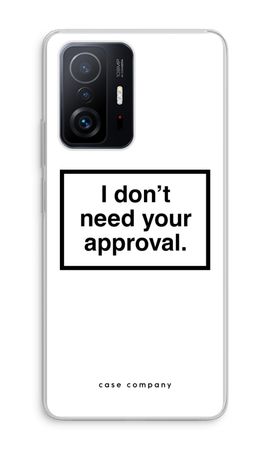 Don't need approval