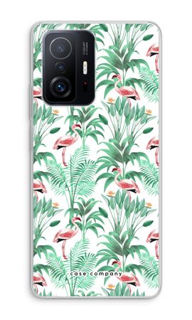 Flamingo leaves