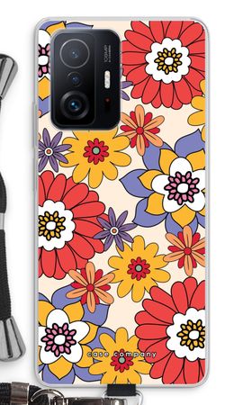 Retro Blumen - Gelb