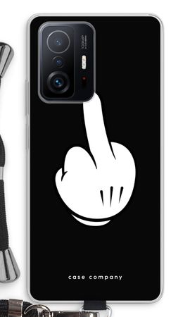 Middle finger black
