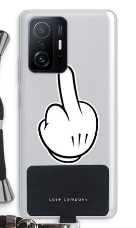 Middle finger black