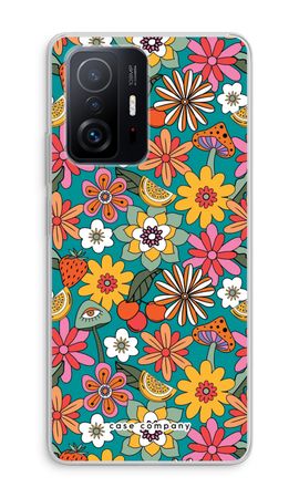 Retro Flowers N°2 - Blue