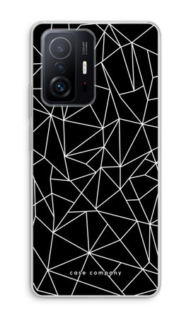 Geometric lines white