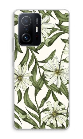 White flower pattern