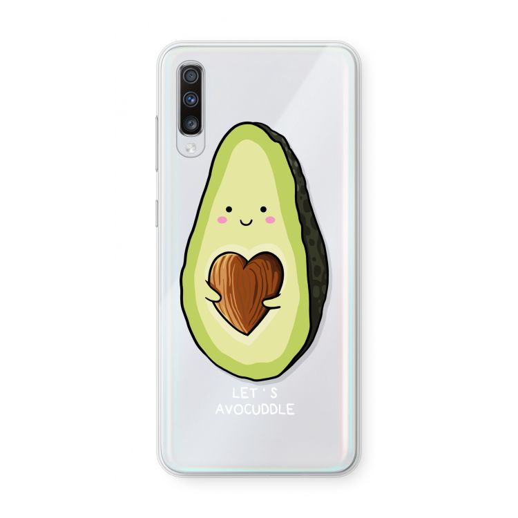 Praten tegen Aanleg Lach Samsung Galaxy A70 hoesje | Avocuddle | Soft hoesje | Leon Romer