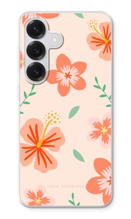 Tropical Pink Flowers